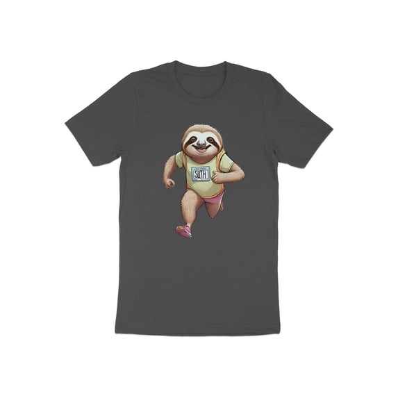 Funny Marathon Runner Running Sloth Animal Gift Men Women T-Shirt Running Sloth Runner Birthday Holiday Presents Tshirt