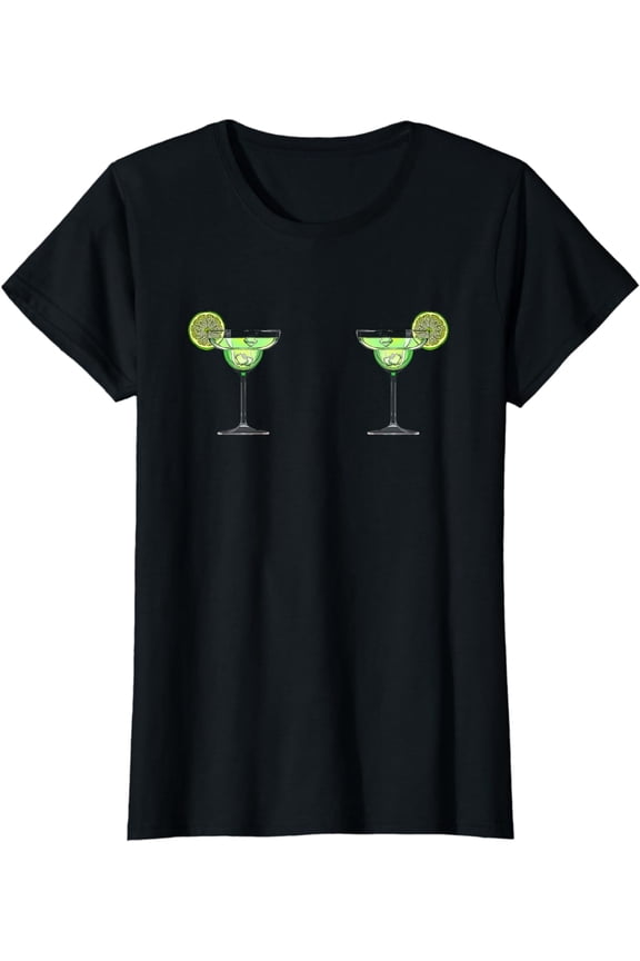 Funny Margarita Squad Boobs Bra Titties Tits Breast Boobies T-Shirt