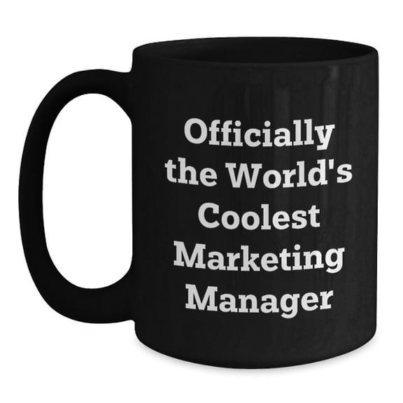 Funny Marketing Manager Gifts for Christmas Unique Ideas for Men Women Friends Coworkers