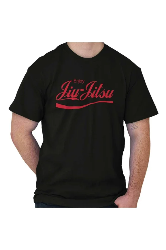 Funny Martial Arts Humor Enjoy Jiujitsu Joke Sport Fighter Gift Unisex T-Shirt, up to Size 5XL