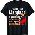 thumbnail image 1 of Funny Maryland Blue Crab Men Women Crabbing Crab Feast T-Shirt, 1 of 4