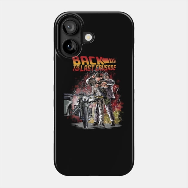 Funny Mashup of Classic 80s Time Travel & Adventure Movies Graphic Case ...
