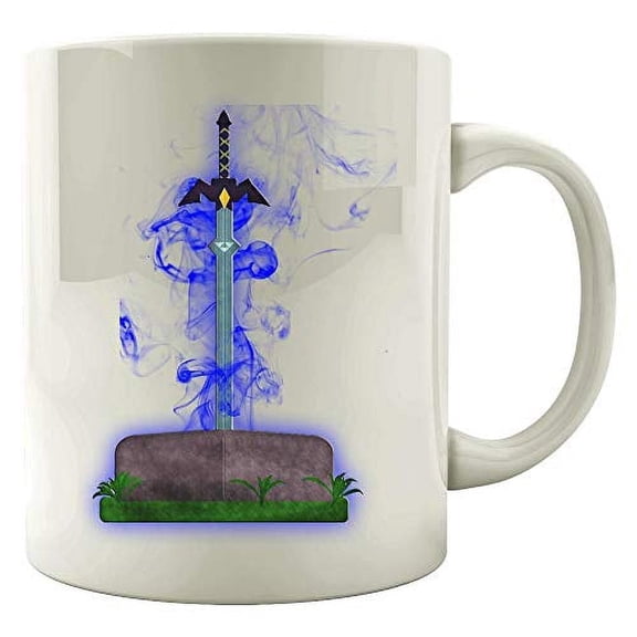 Funny Master 11 oz Coffee Mug - Sword Expert Practitioner Humor White Ceramic Gift