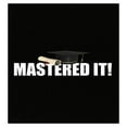 thumbnail image 1 of Graduation Poster - "Mastered It!" - Wall Decor for Graduates Gift, 1 of 1