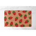 thumbnail image 1 of Funny Mat Outdoor Strawberry Doormat Summer Doormat Cute Doormat Welcome Mat Outdoor Rug Strawberries Doormat Summer Decor Fruit Doormat Cute Rugs for Kitchen Indoor 16x24 inch, 1 of 6