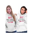 thumbnail image 1 of Funny Matching BFF Set for Besties Hoodie Sweatshirt Women Brisco Brands S, 1 of 7