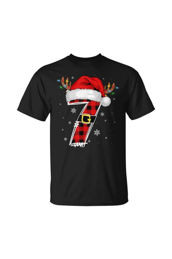 Funny Matching Couples Christmas 6 7 Six Seven Meme Slang Gift Unisex T-Shirt, for men & women, up to size 5XL