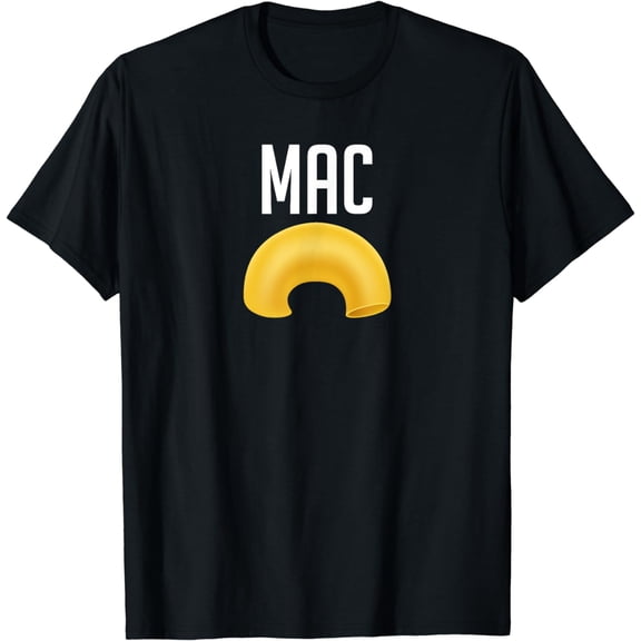 Funny Matching Macaroni and Cheese Halloween Costume T-Shirt