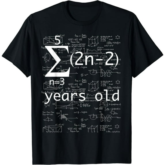Funny Math Geek 18th Birthday, 18 Years Old Shirt Boy, Girl
