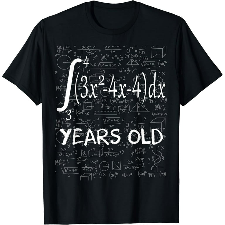Funny Math Geek 19th Birthday, 19 Years Old Shirt Boys Girls Funny Math Geek 19th Birthday, 19 Years Old Shirt Boys Girls