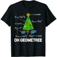 thumbnail image 1 of Funny Math Geometry Christmas Tree Geometree Teacher Shirt T-Shirt, 1 of 3
