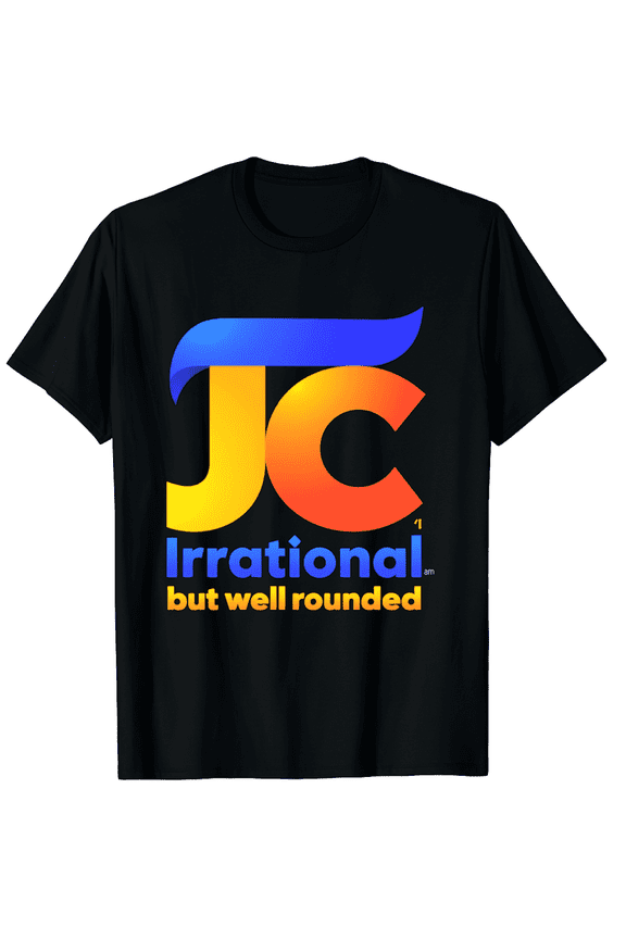 Funny Math Pi Day T-Shirt Irrational But Well Rounded Science Teacher Geek Nerd Graphic Tee Men Women Adult Short Sleeve Cotton Top