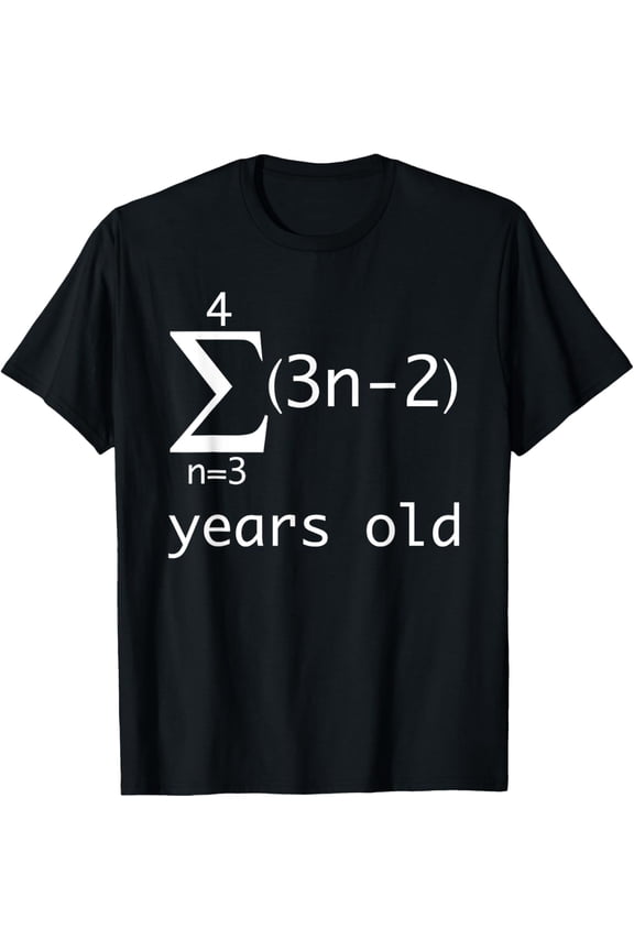 Funny Math Pun Shirts-17th Birthday, 17 Years Old Boys Girls T-Shirt