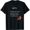 thumbnail image 1 of Funny Math T Shirts. Discover Math Watermelons Shirt, 1 of 5