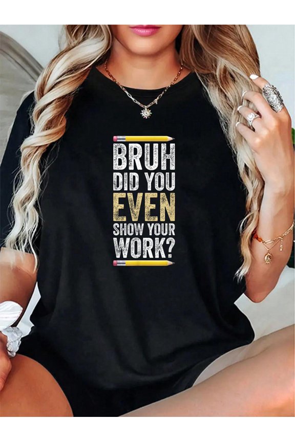 Funny Math Teacher Joke Men Women Fun Best Math Quotes T-Shirt