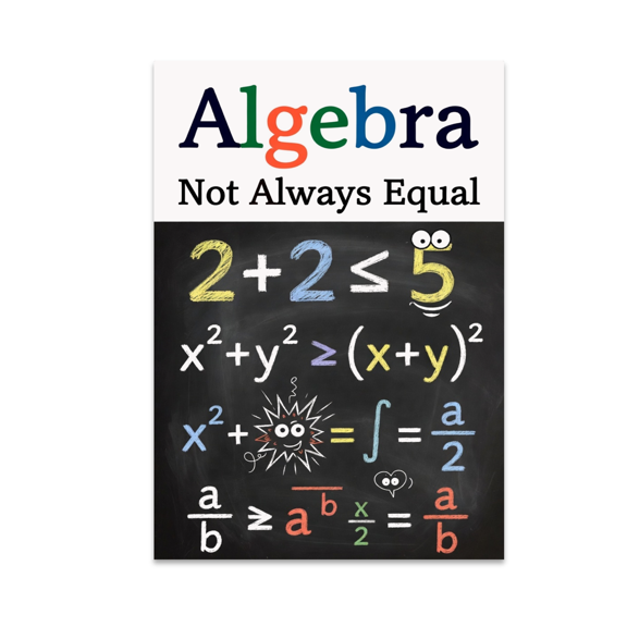 Funny Math Wall Art - Math Enthusiast - 13x19 Poster Print
