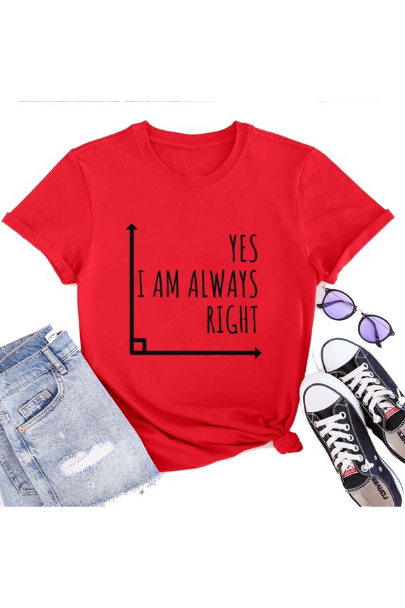 Funny Math Women's T-Shirt – Humorous Teacher Graphic Tee, Clever Math Joke Design, Casual Short Sleeve Top for Math Lovers