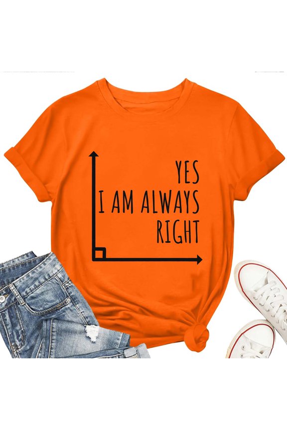 Funny Math Women's T-Shirt – Humorous Teacher Graphic Tee, Clever Math Joke Design, Casual Short Sleeve Top for Math Lovers