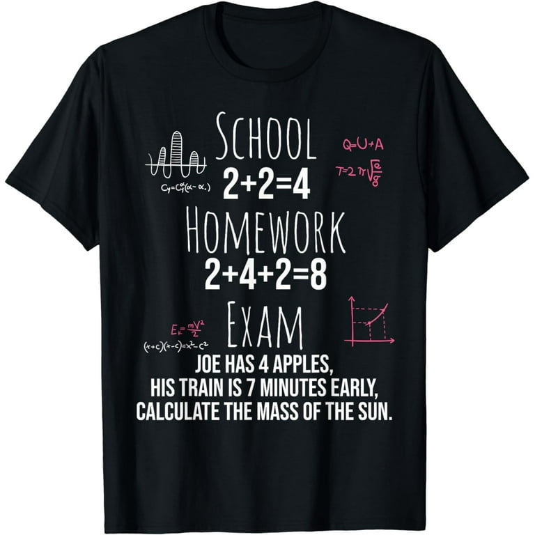 Funny Math Shirt For Teen Girls Tween Women Teacher College Funny Math Shirt For Teen Girls Tween Women Teacher College