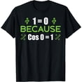 thumbnail image 1 of Funny Mathematics Nerds Cos 0=1 Math Teacher Pun T-Shirt, 1 of 4