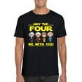 thumbnail image 1 of Funny May The Four Be With You Golden Girls Movie Fan Unisex T-Shirt, 1 of 3