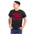thumbnail image 1 of Funny Maybe Today Satan Sarcastic Men's Graphic T Shirt Tees Brisco Brands S, 1 of 6