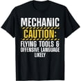thumbnail image 1 of Funny Mechanic Art For Men Drag Racing Garage Guy Enthusiast T-Shirt, 1 of 4
