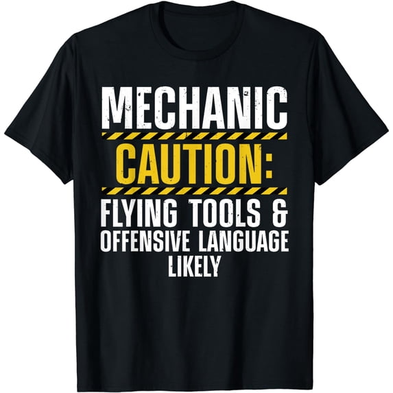 Funny Mechanic Art For Men Drag Racing Garage Guy Enthusiast T-Shirt