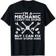 thumbnail image 1 of Funny Mechanic For Men Dad Car Auto Diesel Automobile Garage T-Shirt, 1 of 4