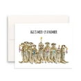 thumbnail image 1 of Funny Meerkat Birthday Card - Age is Meer-ly a Number - Cute Animal Design - Blank Inside with Envelope - Perfect for Friends or Family Birthdays, 1 of 2