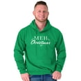 thumbnail image 1 of Funny Meh Christmas Anti-Xmas Season Hoodie Sweatshirt Women Men Brisco Brands S, 1 of 5