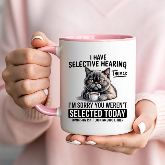 Funny Meme C1At Mug Custom Name Funny Coffee Cup C1At SarC1Astic Gift PerS1onalized Sa1ssy Morning Mug Rude Humor Coffee Cup