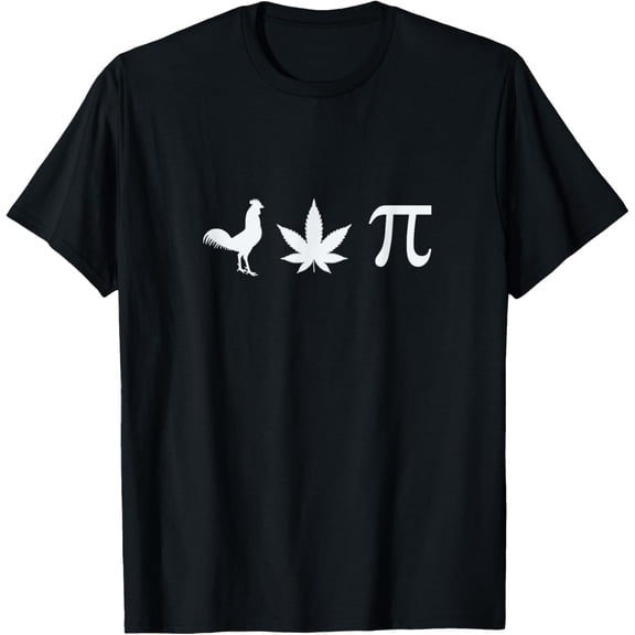 Funny Meme Chicken Pot Pie Eat Smoke Think any ?'s T-Shirt