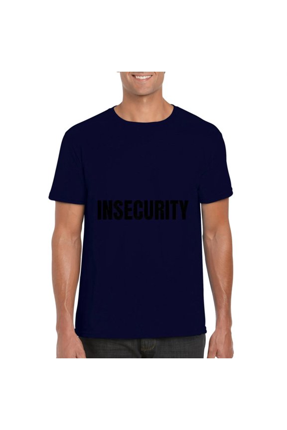 Funny Meme Insecurity V2 Self Doubt Anxiety Humor Quote T-Shirt, for men & women, up to size 5XL