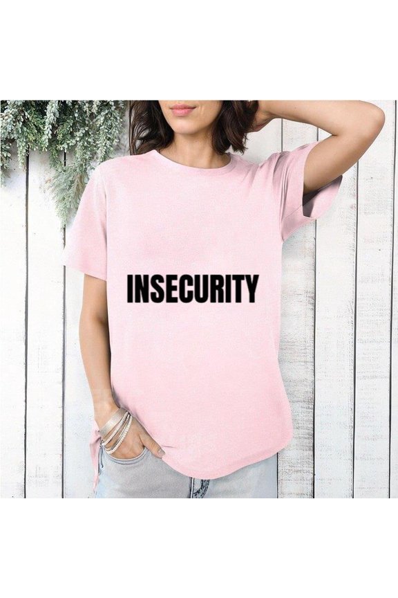 Funny Meme Insecurity V2 Self Doubt Anxiety Humor Quote T-Shirt, for men & women, up to size 5XL
