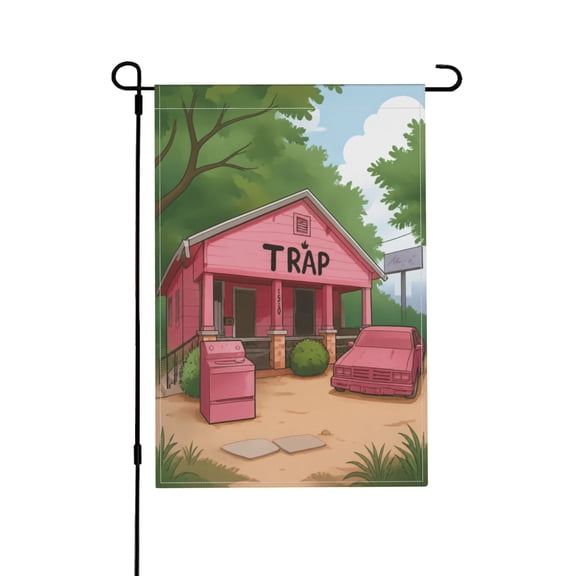 Funny Meme Outdoor Flag For College Dorm Room Or Man Cave 12x18 in