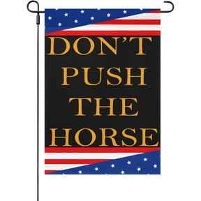 Funny Meme Seasonal Garden Flag Double Sided 12 x 18 Inch for Holiday Outdoor House and Garden Decorations