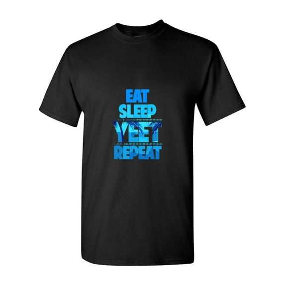 Funny Meme Slang And Internet Culture Eat Sleep Yeet Repeat Unisex T-Shirt, up to size 5XL