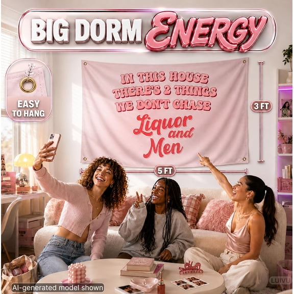 Funny Meme Tapestry 3x5 FT Single Sided Wall Banner for Dorm Room Decor