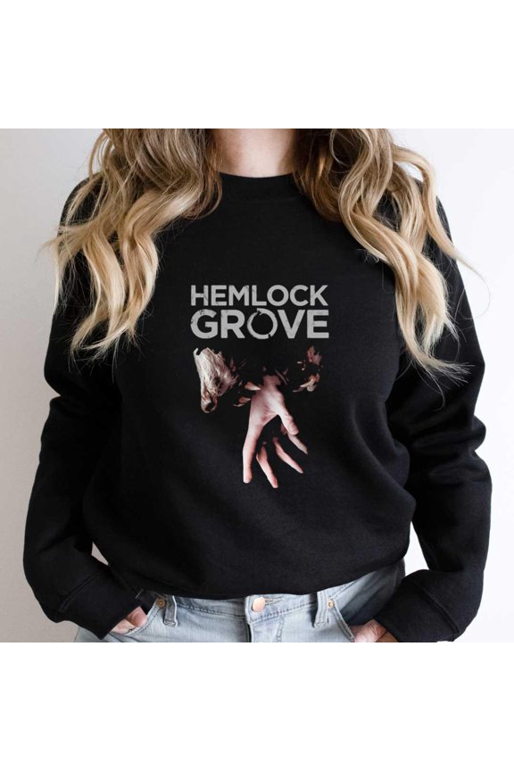 Funny Men Blutbad Man, Funny Grimm Parody Graphic Tee, Werewolf - Relaxed Look SW20150 Unisex Sweatshirt, Up to Size 5XL