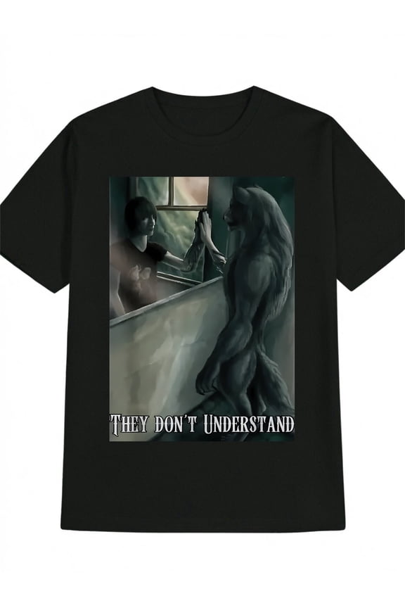 Funny Men Short Sleeve Graphic Fashion Vintage Print Summer Black T-shirt Collection Essential Y2K Anime Inappropriate Horror Dark Humor Band Theme Men Gift