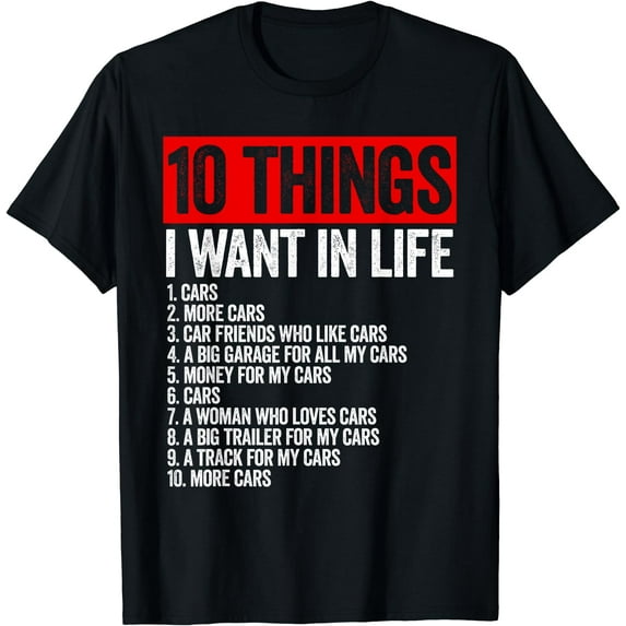 Funny Men's Garage Shirts T-Shirt