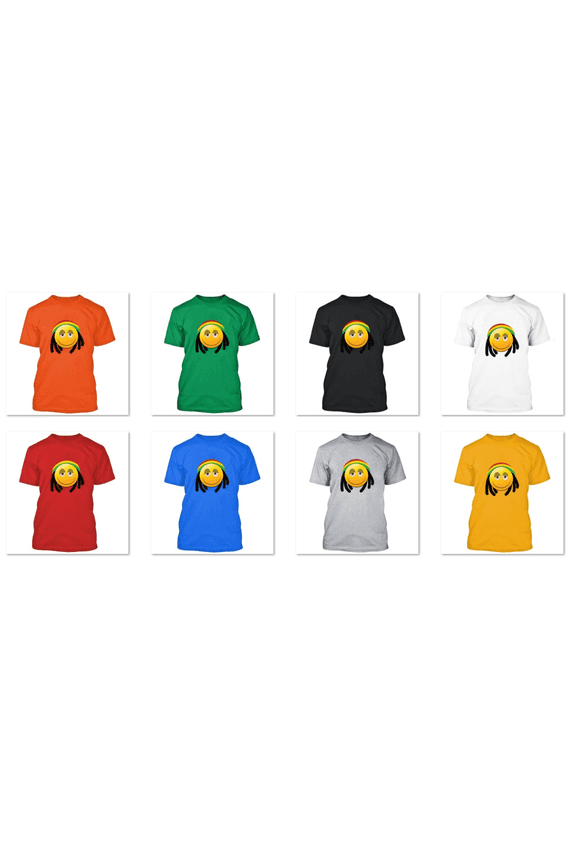 Funny Mens Smoking Funny Emoji Printed Design T-Shirt Short Sleeve T-Shirt Soft and Comfy Shirt, Lightweight Shirt Color Royal Blue Tee X-Large