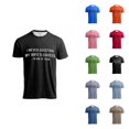 thumbnail image 1 of Funny Mens T-Shirts Sarcastic Saying Humor Joke T-Shirt Crewneck Short Sleeve Basic Tops for Husband Boyfriend, 1 of 4