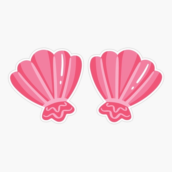 Funny Mermaid Costume Sticker