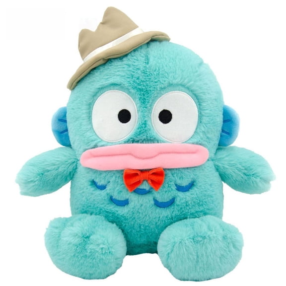 Funny Merman Plush Toy, Cute Ugly Fishman Stuffed Doll, Soft Fluffy Plushie Mermaid Creature, Adorable Cuddly Toy Gift for Girls Kids Adults, Birthday Christmas Present