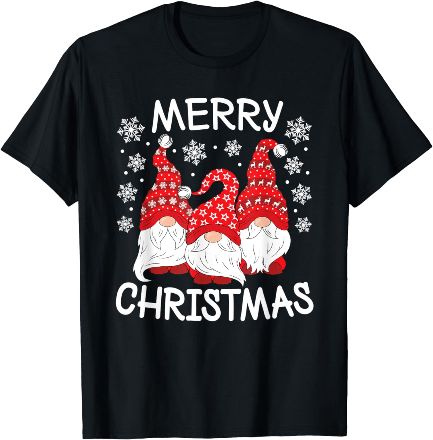 Maglietta Uomo Gnomo Di Natale – T-Shirt Divertente A Tema Xmas – Idea Regalo Originale