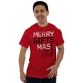 thumbnail image 1 of Funny Merry Christmas Presents Pun Men's Graphic T Shirt Tees Brisco Brands S, 1 of 6