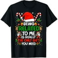 thumbnail image 1 of Funny Merry Christmas Santa Shirt Retro Holiday Humor Mens T-Shirt, 1 of 7