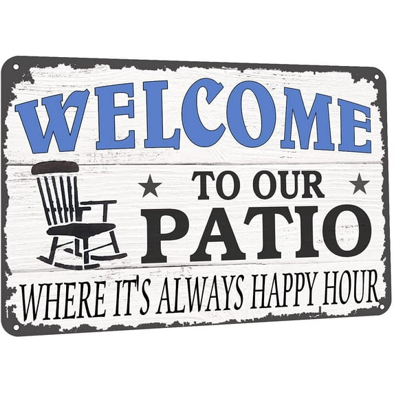 Funny Metal Tin Sign My Neighbors are Listening to Great Music Tin Sign Vintage Cave Bar Patio Wall Decor Novelty Sign 8x12inch